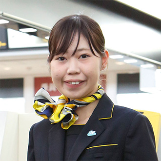 就職先 神戸空港 グランドスタッフ スカイマーク 大阪外語専門学校、グランドスタッフ専攻