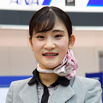 就職先 松山空港 グランドスタッフ ANAエアサービス松山 大阪外語専門学校、グランドスタッフ専攻