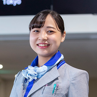 就職先 大阪国際空港 グランドスタッフ ANA大阪空港 大阪外語専門学校、グランドスタッフ専攻