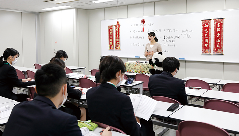 レッスン(中国語+英語2カ国語)